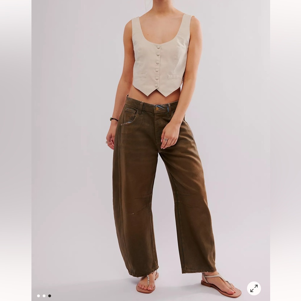 free people Battenburg Vest